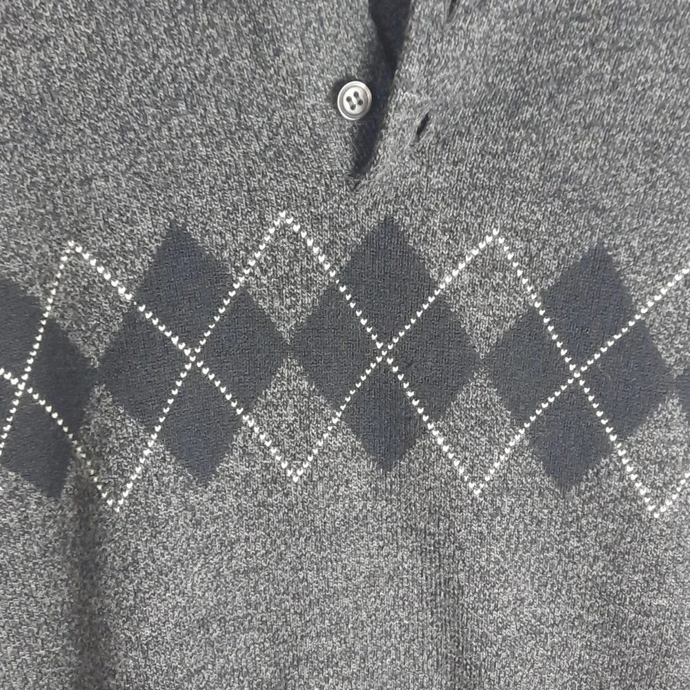 Dockers Mens Sweater Medium Gray Longsleeve
